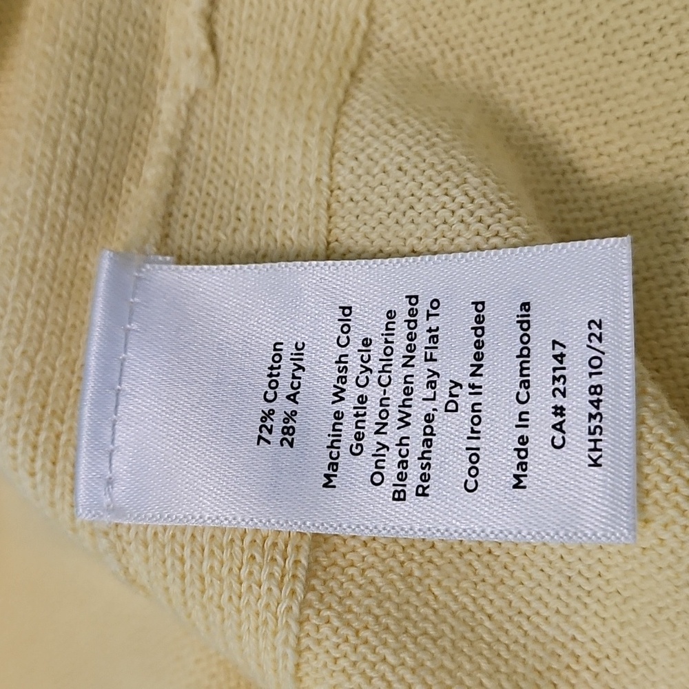 Talbots Lightweight Cardigan Sweater Small NEW - Picture 5 of 5